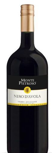 Nero d`Avola Terre Siciliane IGT Monte Pietroso, Magnum,1,5l -Lebensmittelkennzeichnung hier klicken