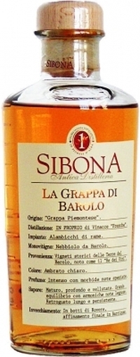 La Grappa Piemontese Di Barolo Sibona, 0,5l