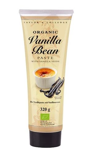 Bio Vanille Paste aus 100% Bourbon-Vanilleschoten von Taylor & Colledge  320g