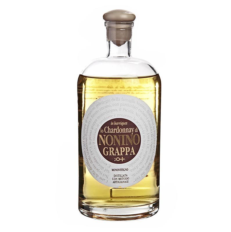 Grappa Monovitigno Lo Chardonnay Barriques, Rebsortengrappa, 41% vol., Nonino, 700 ml