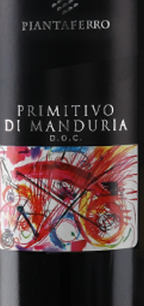 Piantaferro Primitivo di Manduria Apulien Italien 2017 – Lebensmitelkennzeichnung hier klicken