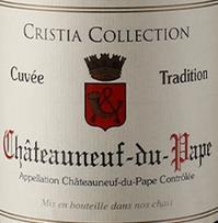 Domaine de Cristia Châteauneuf-du-Pape Rhone Frankreich 2018 - Lebensmittelkennzeichnung klicken