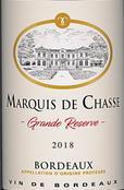 Marquis de Chasse Grande Réserve Rouge Bordeaux AOP 2018 - Lebensmittelkennzeichnung hier klicken