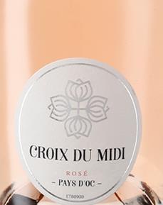 Croix du Midi Rosé PAYS DÓC Frankreich 2020 - Lebensmittelkennzeichnung hier klicken